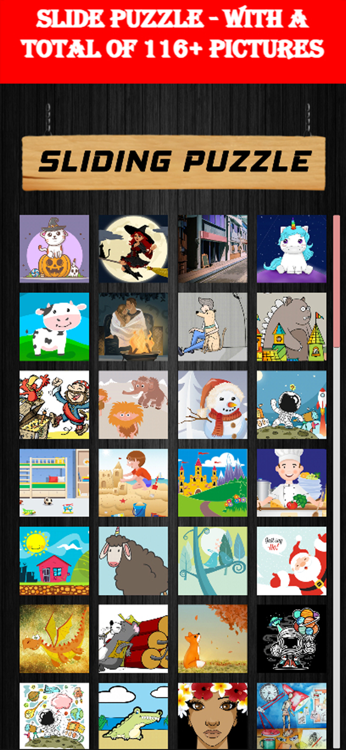 Jigsaw Puzzles Slide Game
