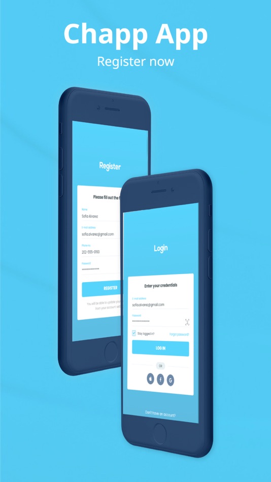 #1. Chapp - The Charity App (iOS) 由: Mejix