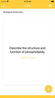 a-level biology flashcards pro iphone screenshot 4