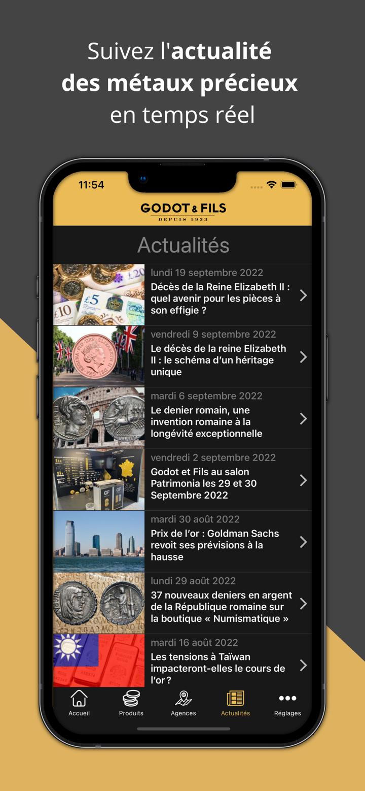 Cours de l'or - Godot et Fils screenshot 4