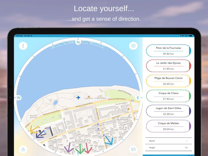 La Réunion OffLine Map