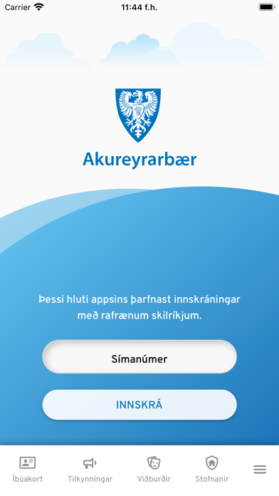 Akureyrarbær Screenshot