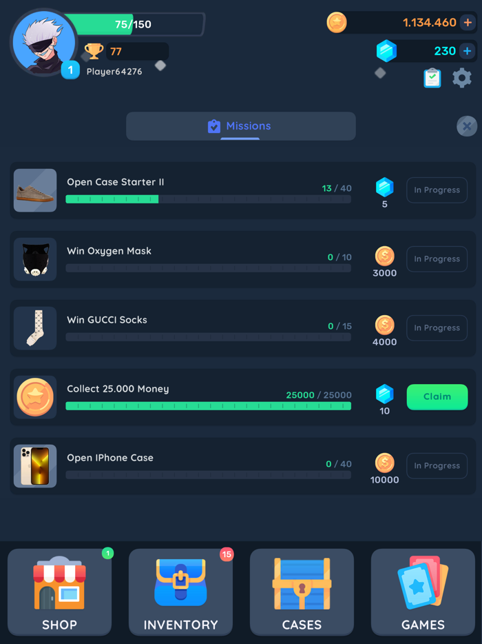 TapCase - Case Simulator Items