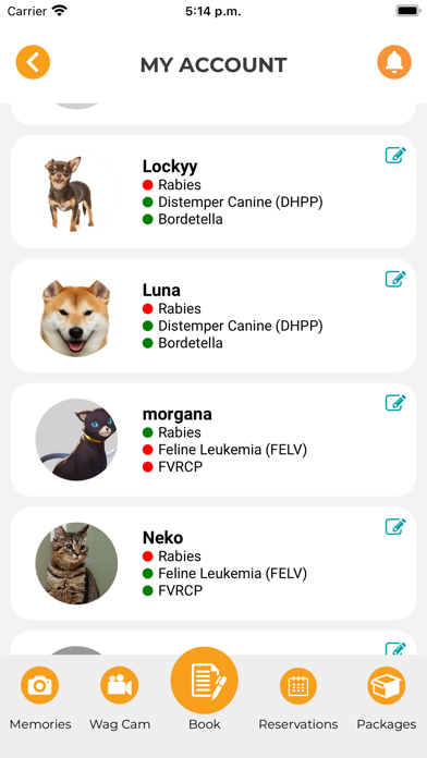 MyWag Hotels Screenshot