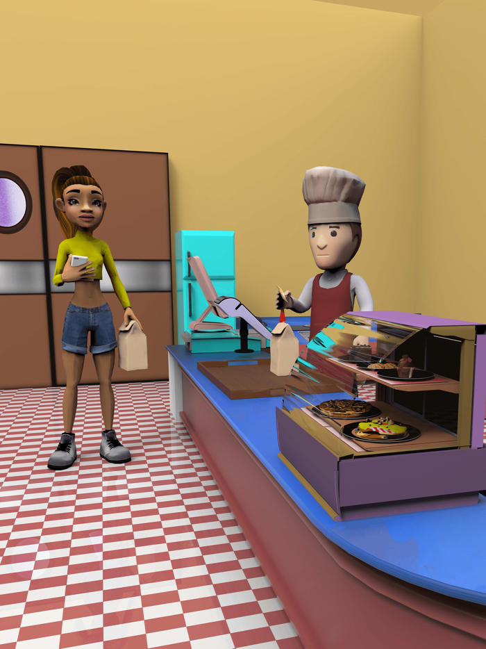 Restaurant Craft - Cashier 3D