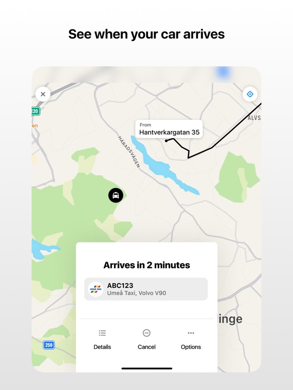 Screenshot #6 pour Umeå Taxi