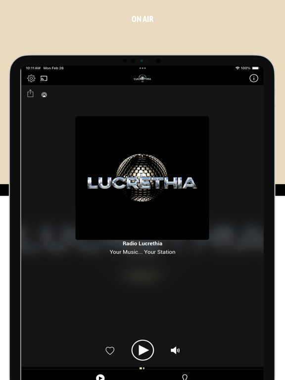 Screenshot #5 pour Radio Lucrethia