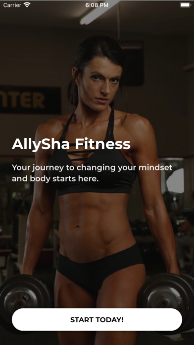 AllySha Fitness Screenshot