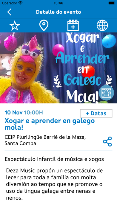 Axenda Cultura Screenshot