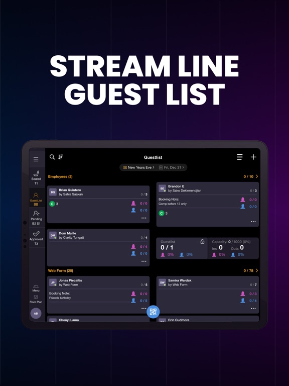 Mr. Black - Nightclub & Bar iPad screenshot 4 - Business app