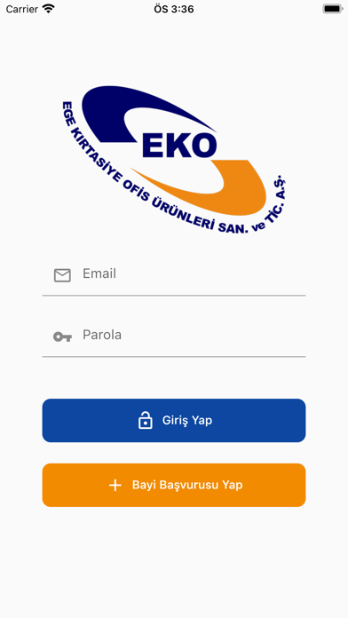 Ekofis B2B Screenshot