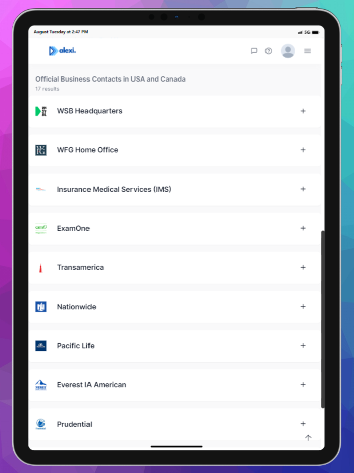Alexi WFG/WSB Easy Start App