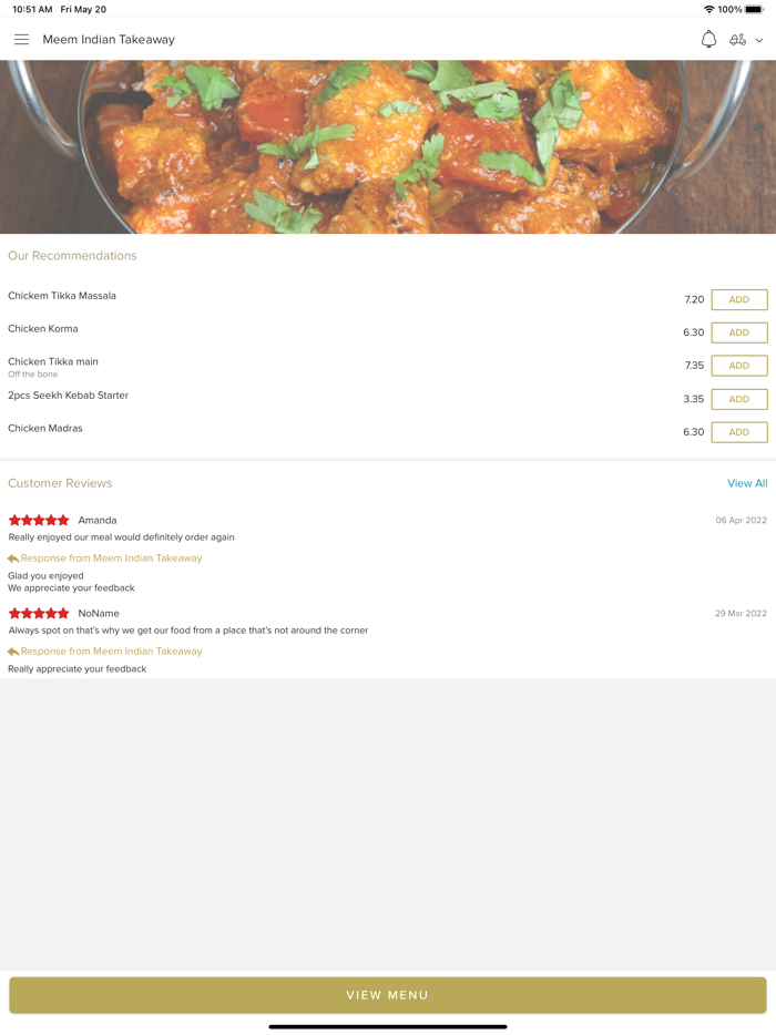 Meem Indian Takeaway