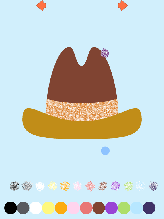 Endless Hats Maker Kid Toddler iPad screenshot 5 - Education app