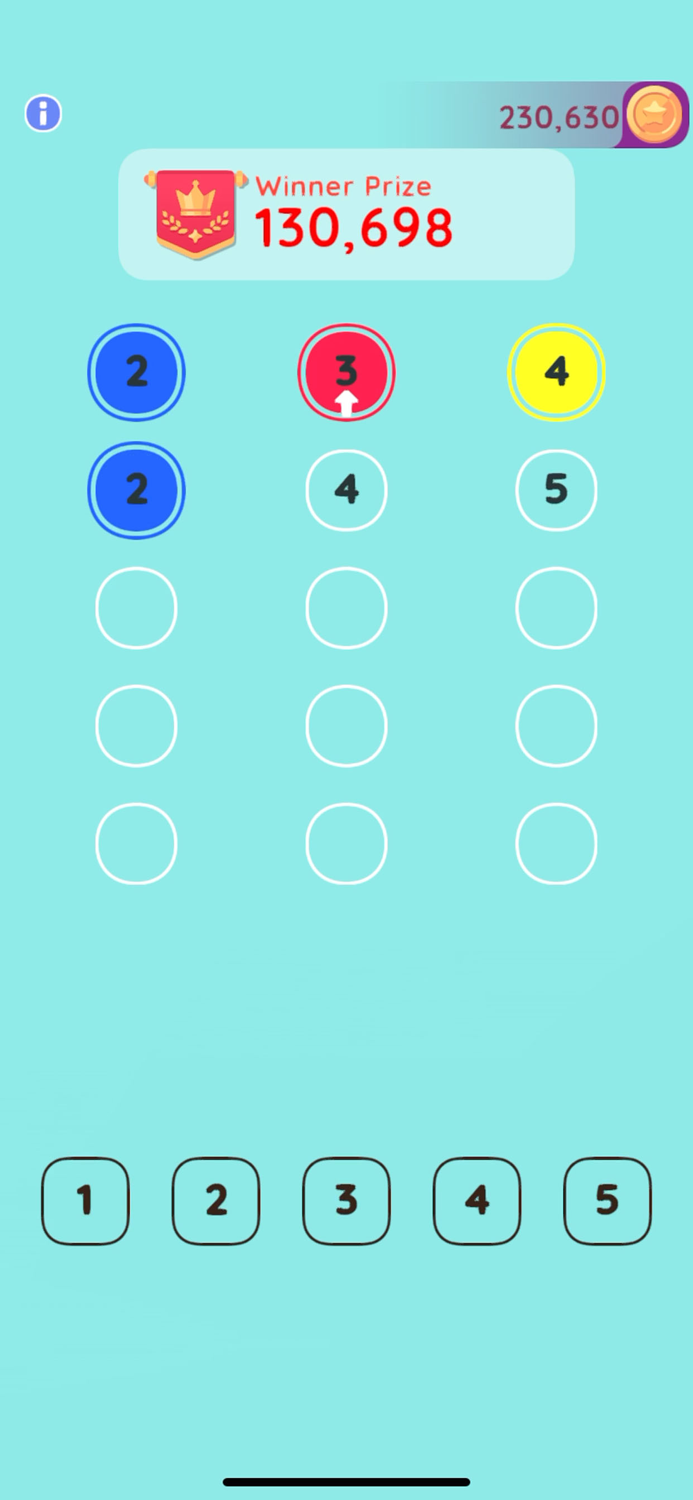 Number - be the winner