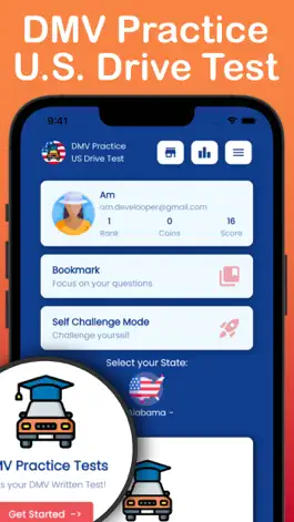 Game screenshot US Driving - DMV Practice Test mod apk