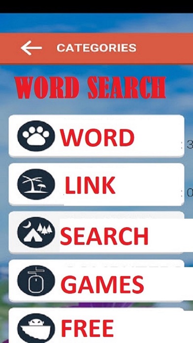 Word Games: Search And Connect Screenshot