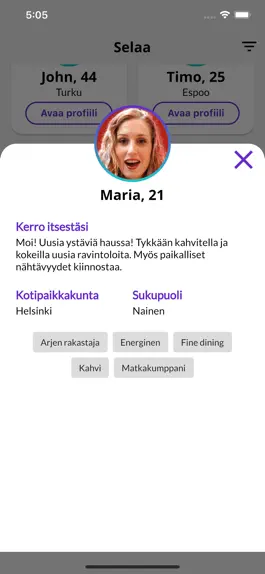 Game screenshot Kaverisovellus apk