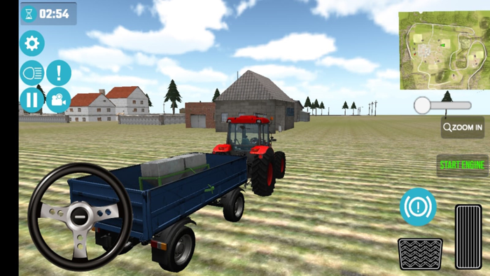 Tractor Driving Simulator Game