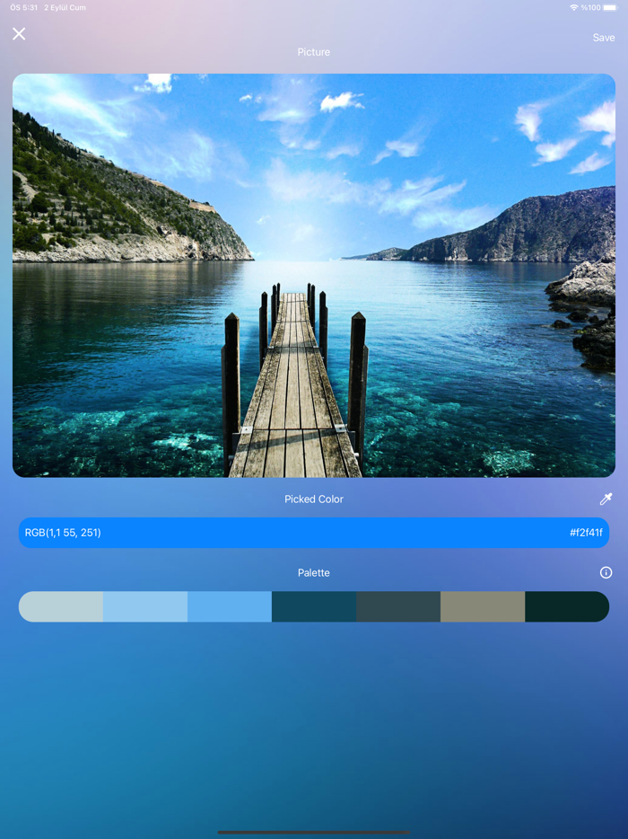 Colors Palette - Pick Color