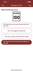 Manitoba Driving Test Practice screenshot #9 for iPhone