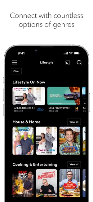 Ignite on sale tv app