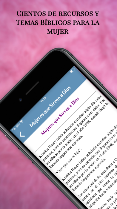 Estudios Bíblicos para Mujeres Screenshot