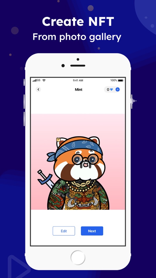 #4. NFT Creator - Digital Art (iOS) 由: UnitVN.,JSC