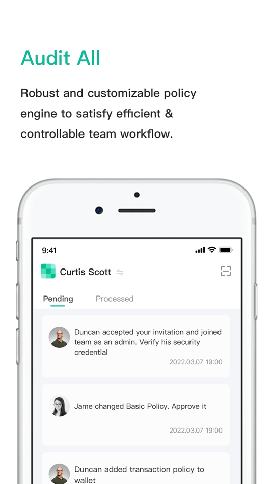 #3. Safeheron: Crypto MPC Wallet (iOS) 由: SAFEHERON PTE. LTD.