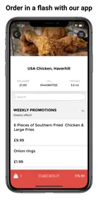 USA Chicken, Haverhill App screenshot #1 for iPhone