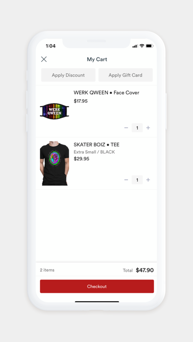 HUNTEES Shop Screenshot
