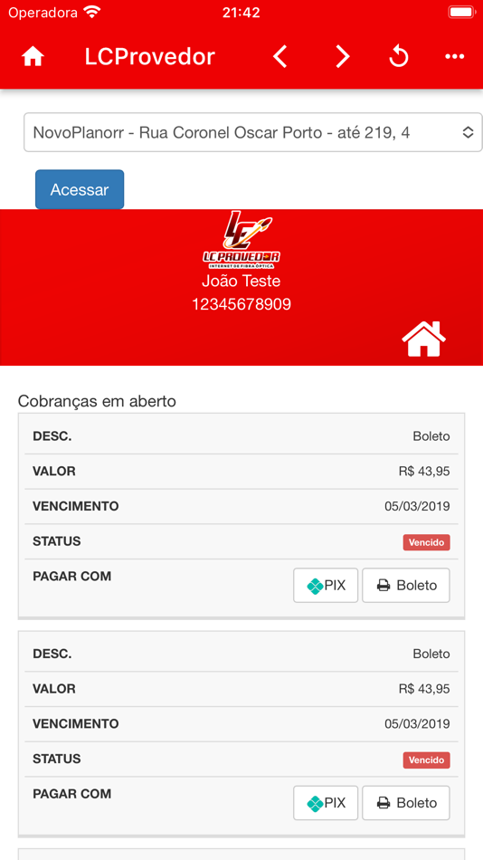 #5. LC Provedor (iOS) 由: DFS SERVICOS DE TECNOLOGIA DA INFORMACAO LTDA