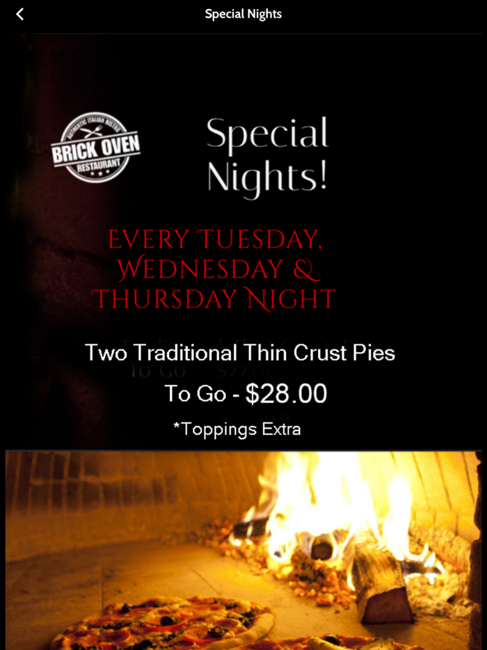 Brick Oven Restaurant