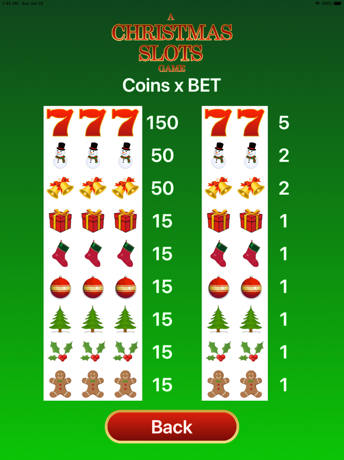 A Christmas Slots Game