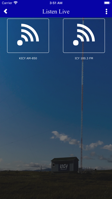 KICY AM&FM Screenshot