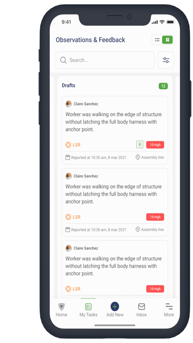 SafetyConnect Screenshot