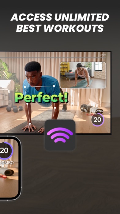 Exercite:Home Fitness Workout Screenshot