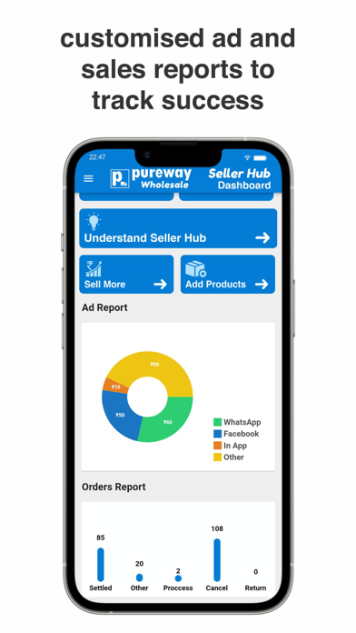 pureway wholesale seller Screenshot