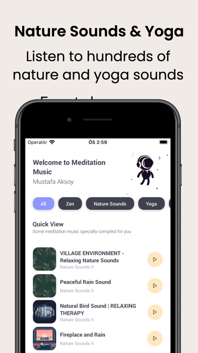 Meditation App: Sleep Sounds Screenshot