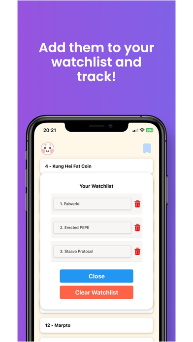 Crypto Presales Screenshot
