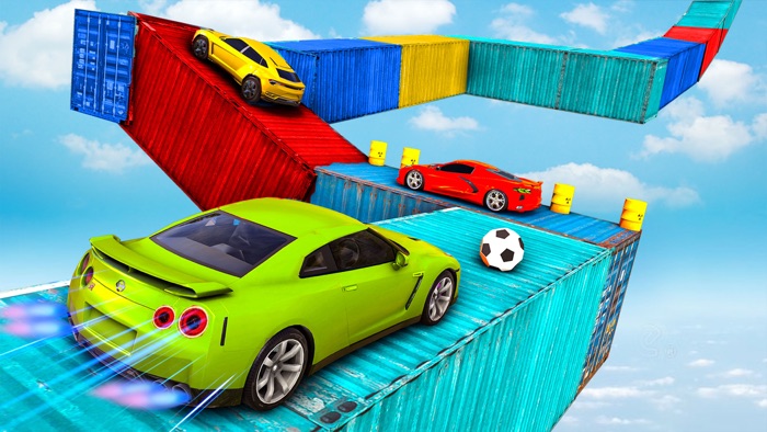 Super Hero Car Stunt GT Racing