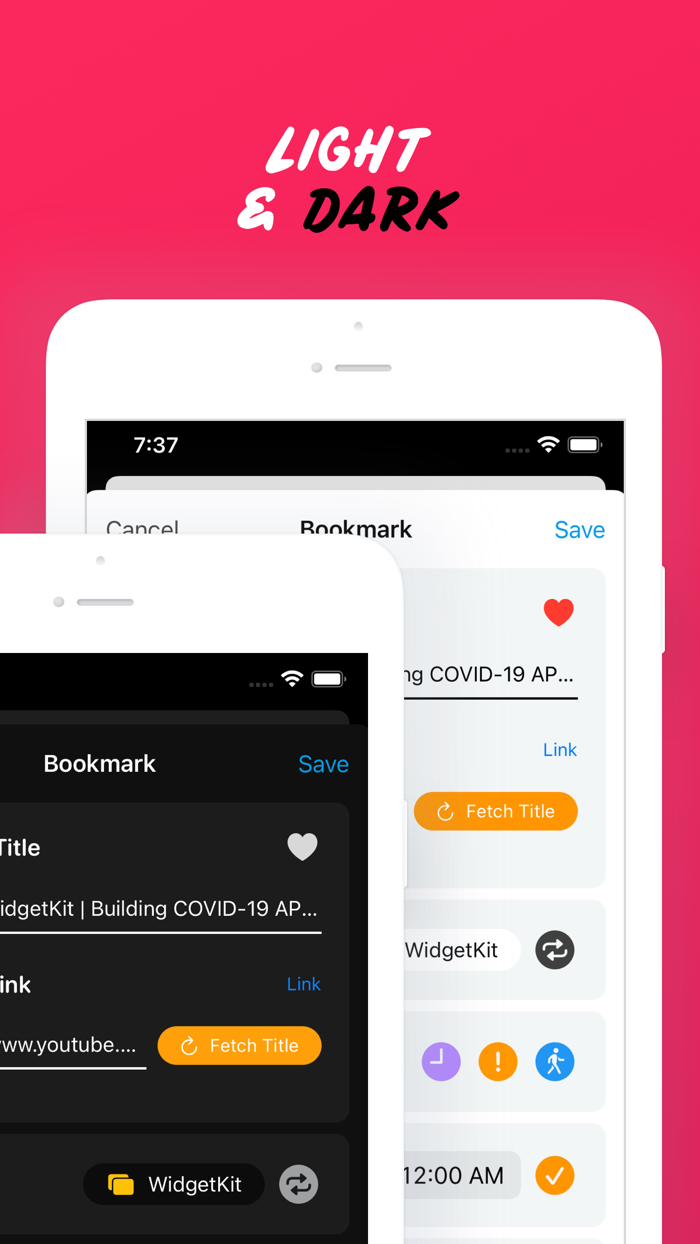 Bookmarks Organize and Track