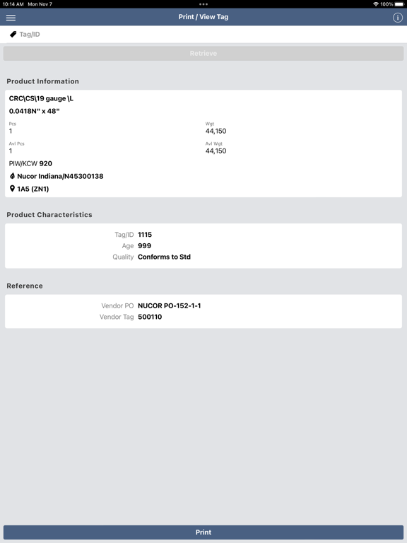 Screenshot #6 pour INVEX-OPS Mobile