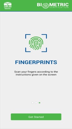 MCB Islamic Biometric App screenshot 4