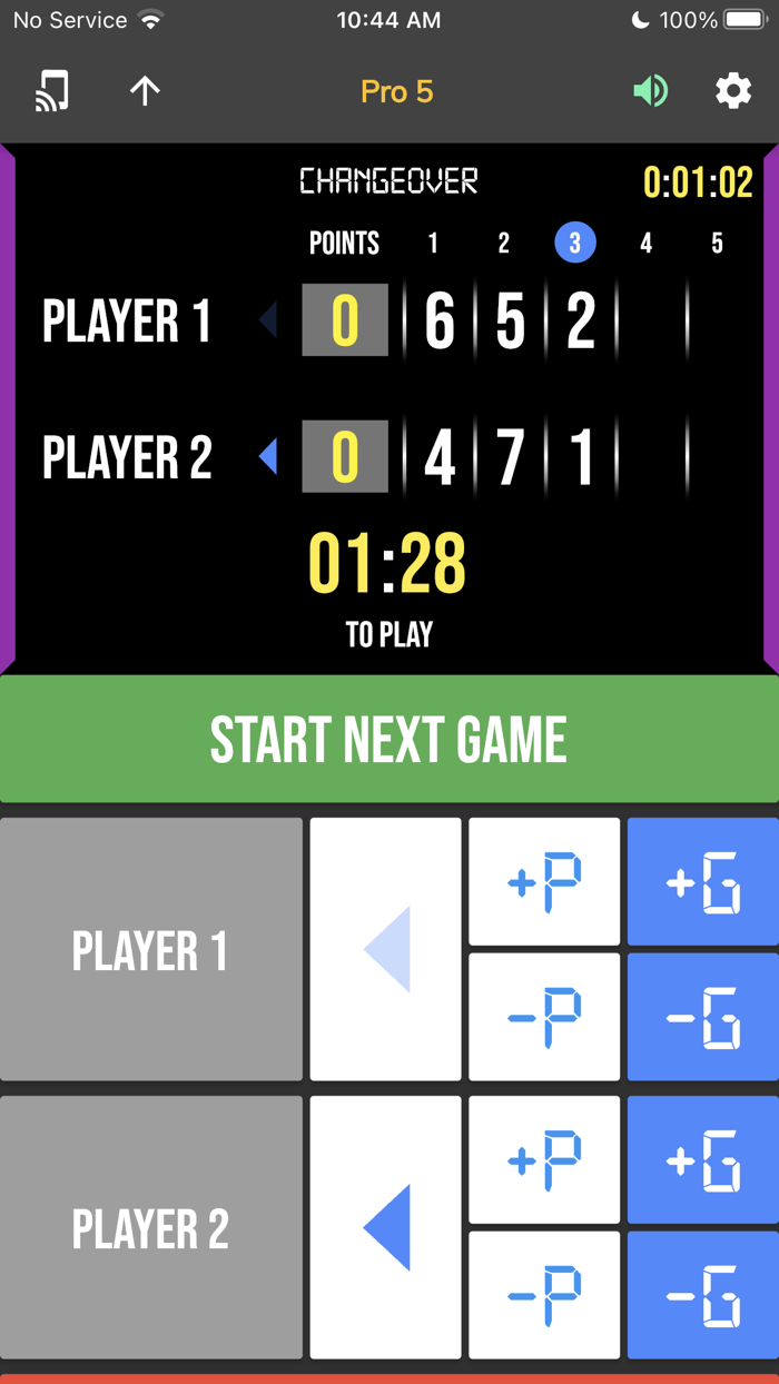 BT Tennis Controller