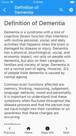 Game screenshot Dementia Guide Expert hack