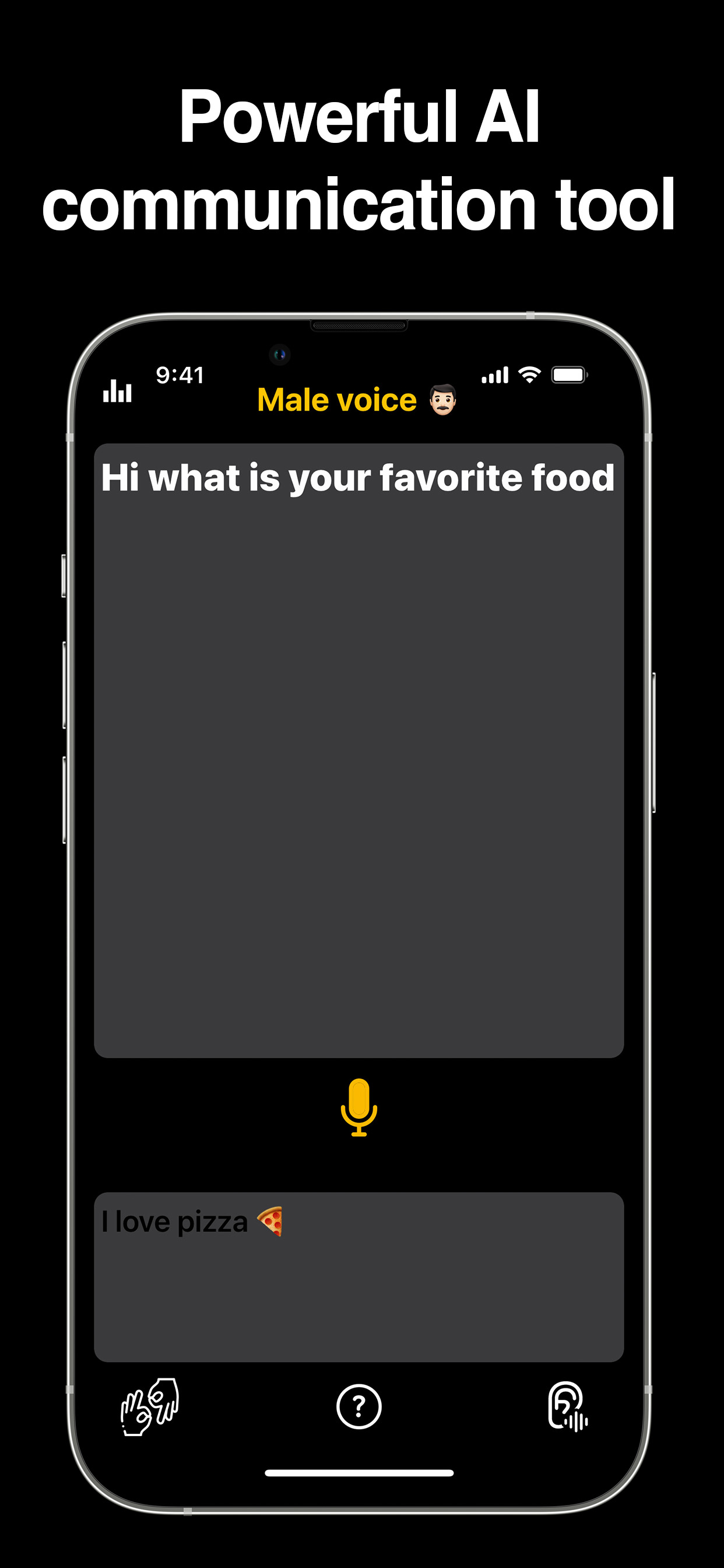 SpeakLiz: for deaf people