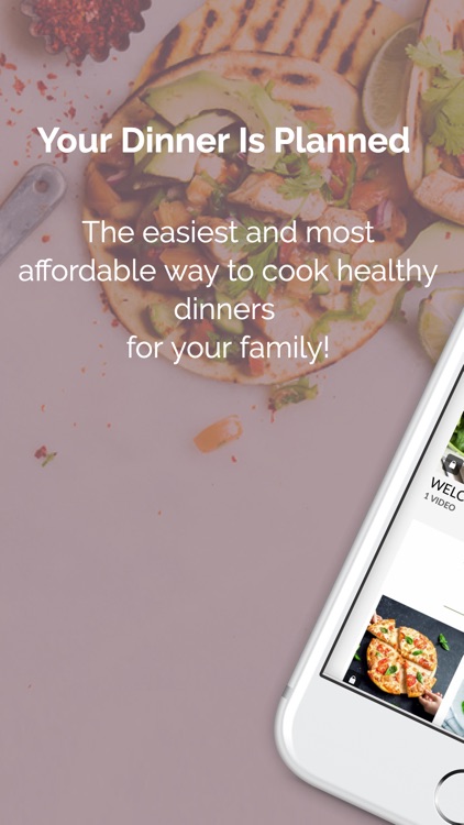 Your Dinner is Planned