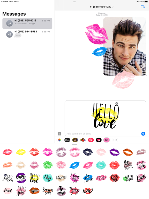 Screenshot #5 pour Lipstick Kiss