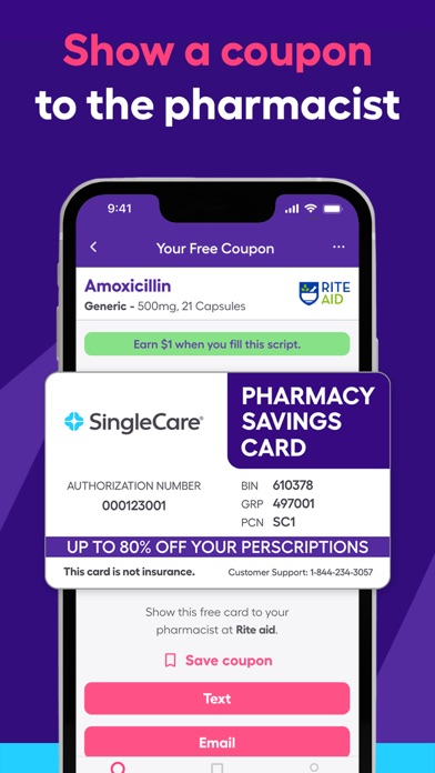 SingleCare Rx Pharmacy Coupons Screenshot
